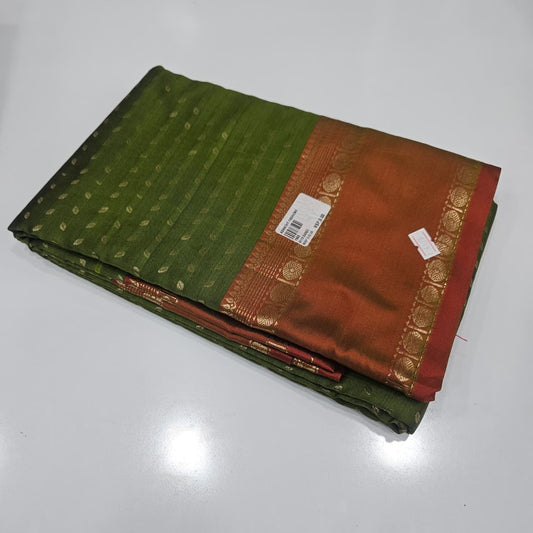 Elegant Plain Soft Cotton Saree