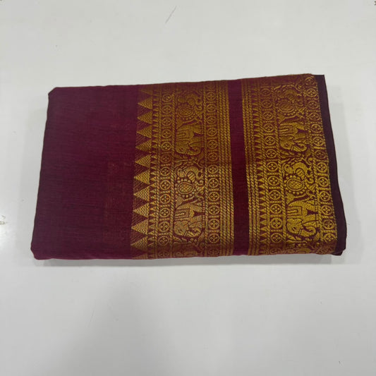 SEMI KANCHI COTTON SAREE