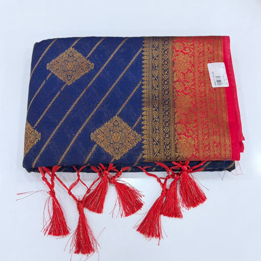 Golden Rose Horizontal Saree